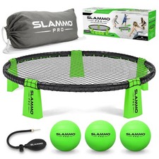 SLAMMO PRO Game Set 3 Balls Pump Carrying Case GoSports Improved