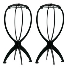 Wig Head Stand Portable Holder Hat Storage for Multiple Wigs Stylish Design