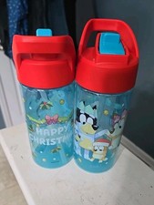 Zak Designs Bluey Water Bottle Christmas