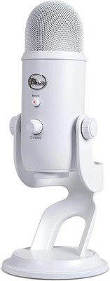 Blue Yeti USB Microphone - Whiteout, NEW IN BOX! (OPEN BOX)