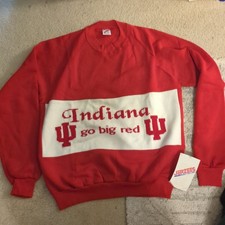 Vintage 80's-90's Indiana University Sweater. New With Tags