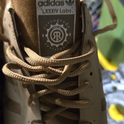 adidas CNTR WELD LEATHER 84-Lab Men s Leather Beige/Brown B26087
