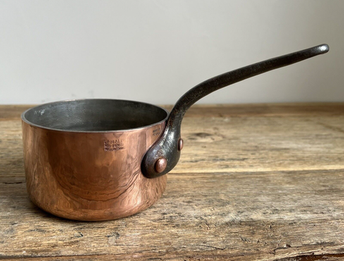 Heavy Lamalle NYC French Hammered Copper Pan – 12cm – 3mm thick