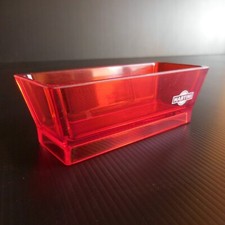 Vassoio Porta IN Miniatura Art Deco Tavola Soggiorno Rosso Vin Aperitivo MARTINI