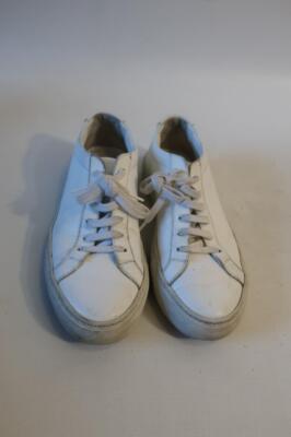 Womens Common Projects 3701 37 0506 White Leather Sneaker 37 US/7