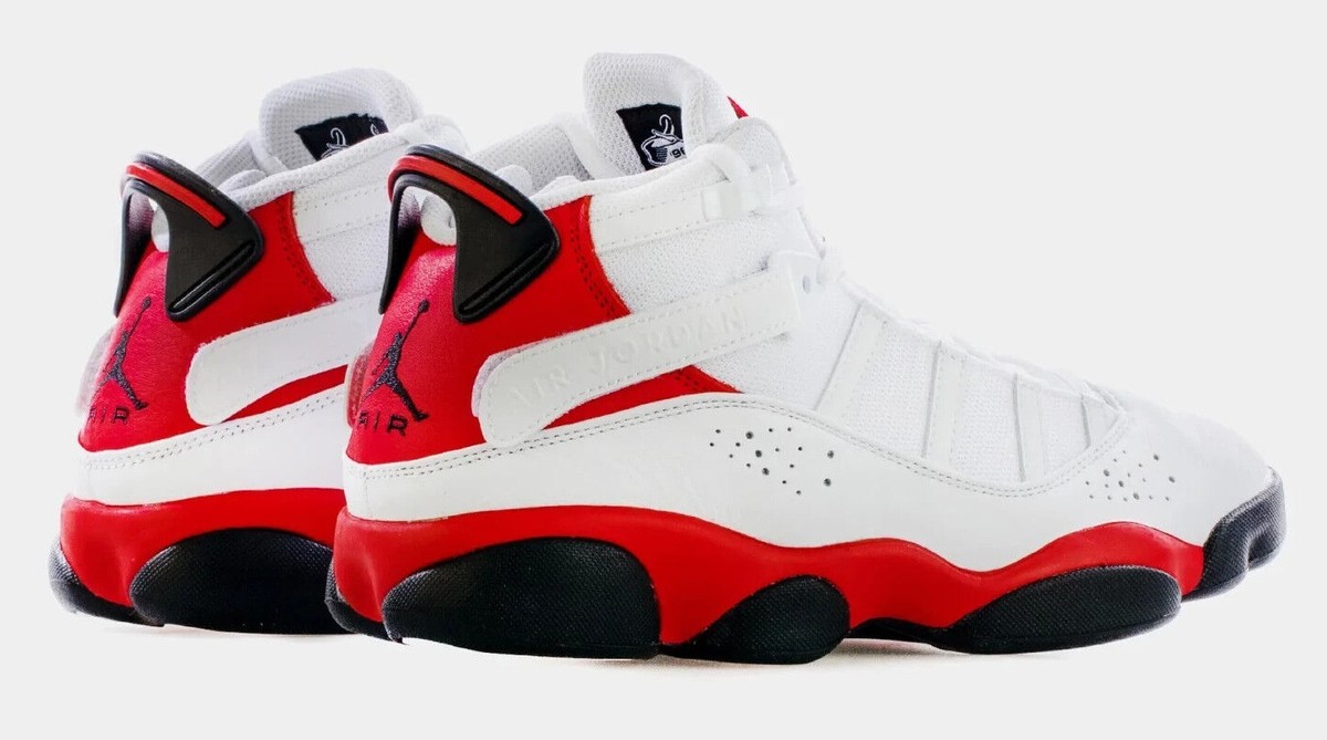 JORDAN 6 RINGS MEN'S WHITE / BLACK-RED 322992 126 | eBay