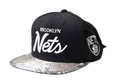 Mitchell & Ness Brooklyn Nets Python Hat (Natural) - Just Don Style Hat