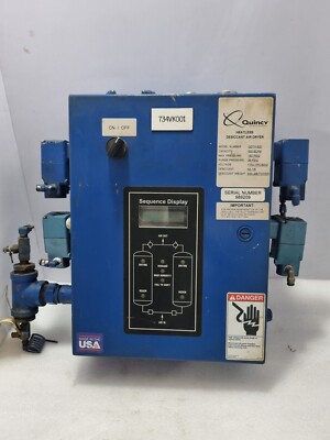 Quincy QDTH-500 Heatless Desiccant Air Dryer 500SCFM/Pneuma Tech EC-002520