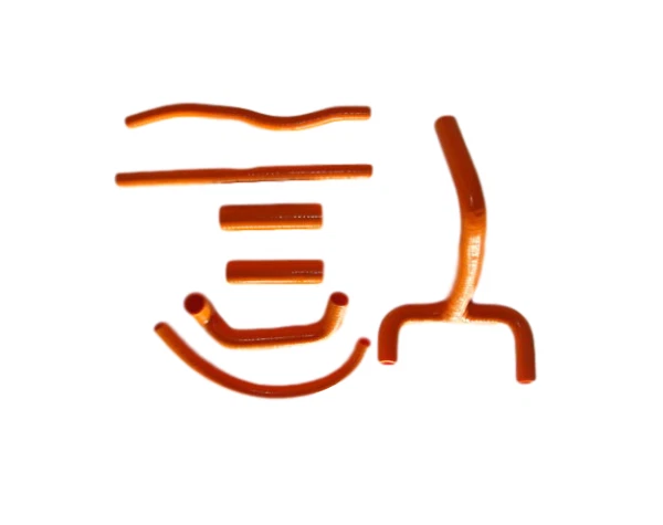 Manguera radiador silicona naranja 1999 2000 para KTM LC4 620 625 640 660 1998-2007 Foto 4 de 4