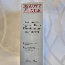Beauty Of The Nile No Bumps Ingrown Hairs Discoloration Skin Serum 1 Oz Sealed