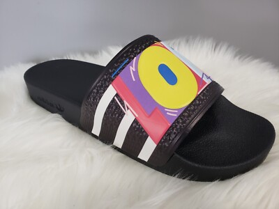 NEW Adidas Men 12 Adilette Slide Sandal Gay Pride LGBTQ Ally  display picture 3