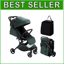 Gold Award Winning Lightweight Baby Travel Stroller - One-Handed Fold, 11.6 lbs