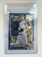 Jasson Dominguez - 2021 Bowman Chrome Sapphire Base New York Yankees BCP-13