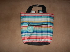 NEW, COOLER BACKPACK, STRIPES