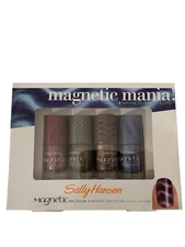 Sally Hansen Magnetic Nail Color Polish Gift Set for Mom of 4 Assorted Colors