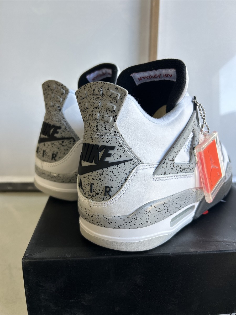 Size 12 - Jordan 4 Retro OG Mid White Cement 2016 See Pic | eBay
