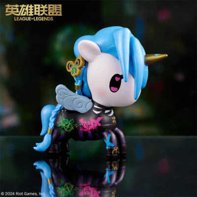Tokidoki LOL League of Legends JINX Lori Figure PVC Model Color