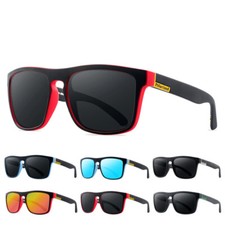 Square Polarized Sunglasses UV400 Protection for Driving Fishing Hiking Golf