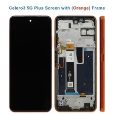 For Boost Mobile Celero 3 5G Plus LCD Display Screen Touch Digitizer With Frame