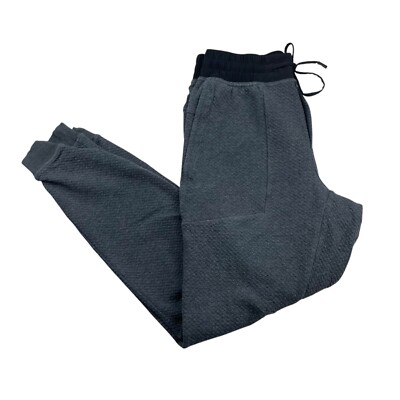 Lululemon Men's At Ease Joggers Black Gray   Small