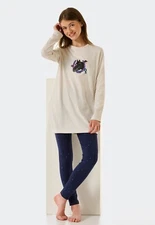 SCHIESSER long pajamas for girls horse motif 116 128 140 152