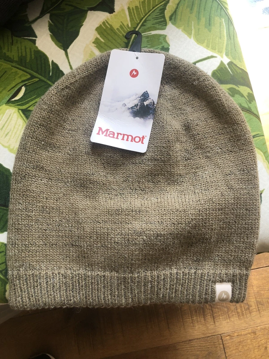 marmot womens Ava beanie In Desert Khaki. One Size Fits All. Paid