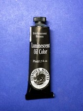 Daniel Smith COLORES AL ÓLEO LUMINISCENTES - LATÓN IRIDISCENTE 37 ml pintor artista