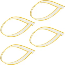 4-Pack HQRP Dishwasher Bottom/Lower Door Gasket/Seal for Frigidaire EAP9495545