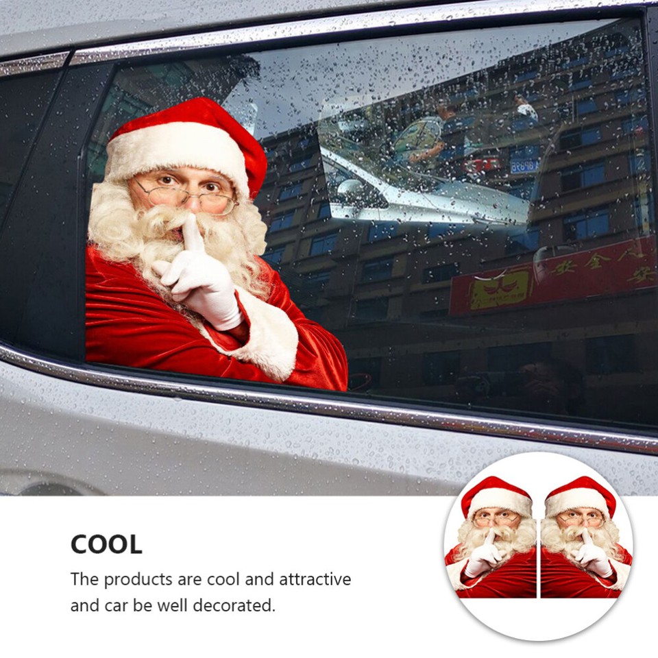 2 Pcs Automobile Sticker PVC Car Decals Window Stickers Elder eBay