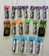 Lot of 19PKs Unisex Lightweight Reading Glasses sort of color and levels