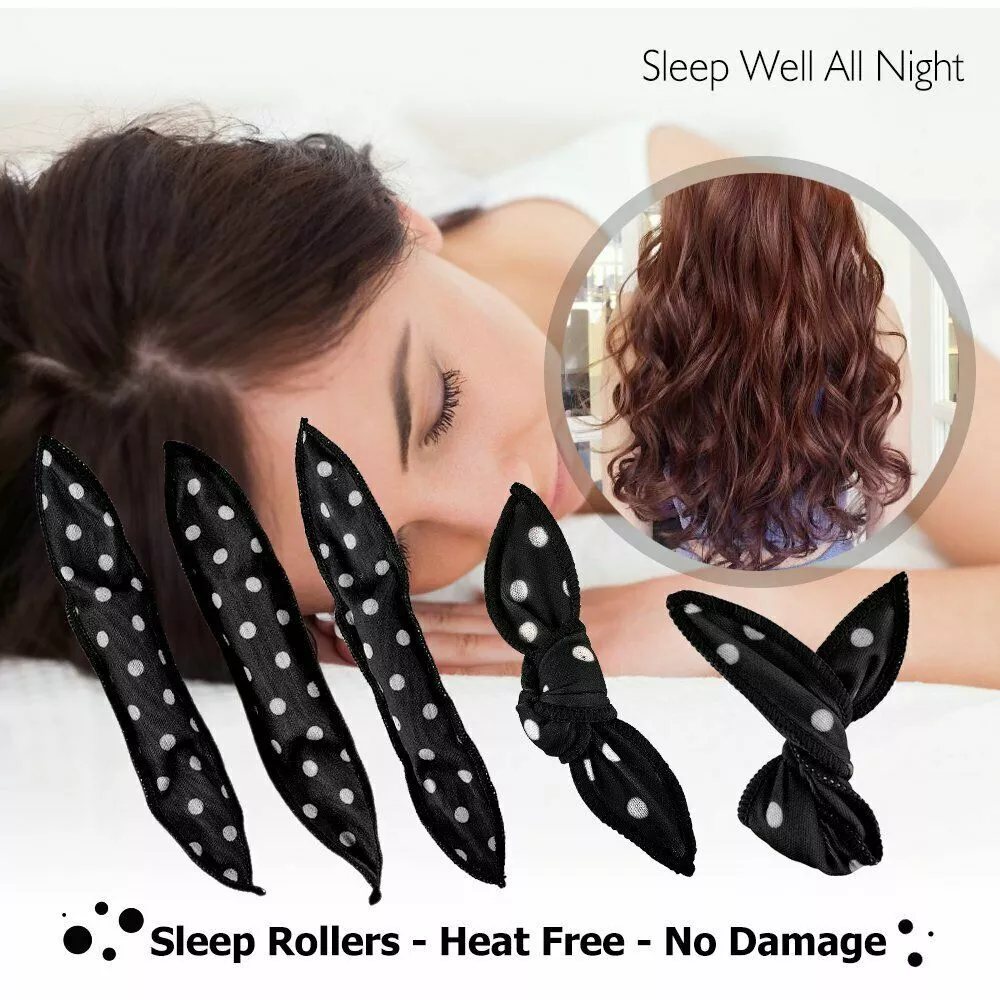 20PCS Hair Rollers Magic Flexible Soft Pillow Curlers Foam Hair Curlers Sponge