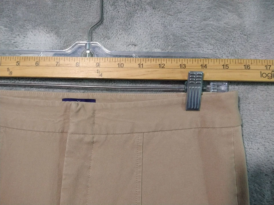 NYDJ Pantalones Mujer 8 Beige Tobillo Bi Elastizado Pantalón Tiro Medio Elevación Pliegue Lote de 2 Foto 3 de 4