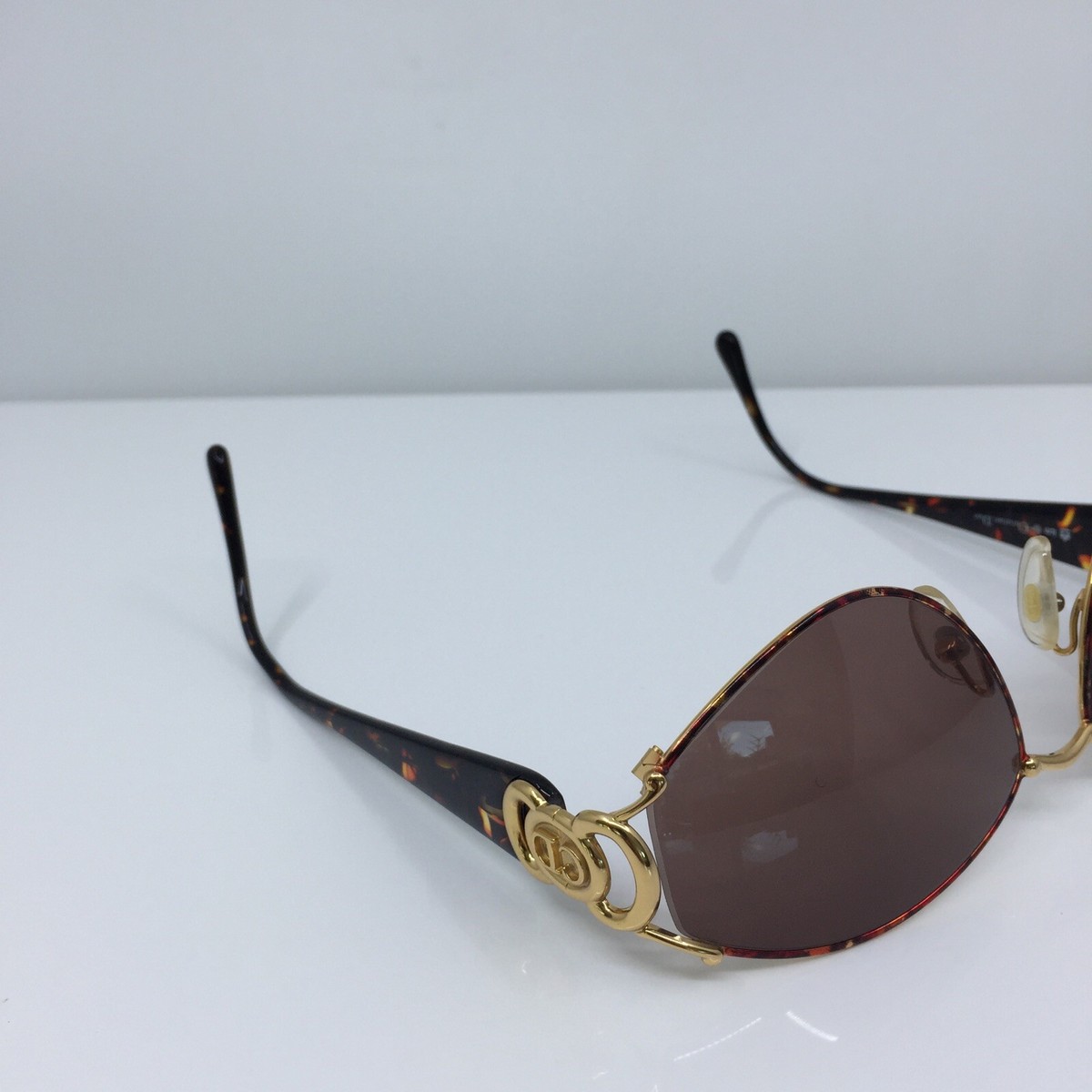 New Vintage Christian Dior CD 2844 Sunglasses C. 48 Tortoise 