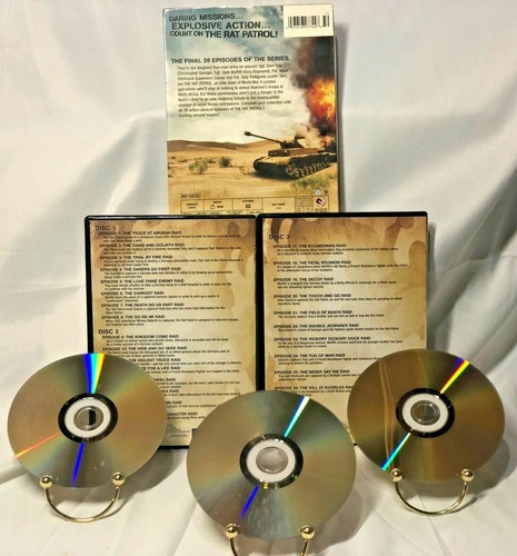 Rat Patrol The Complete Second Season DVD 2007 3-Disc Set 26 Episodes Excellent - Picture 2 of 2