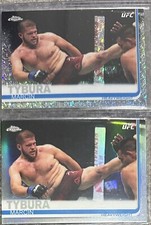 2019 Topps Chrome UFC Marvin Tybura DIAMOND Hot Box & REFRACTOR LOT
