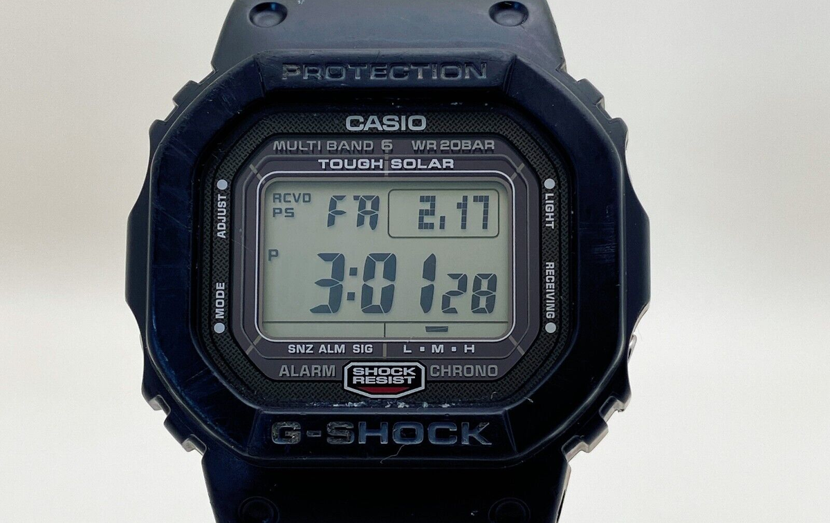 Casio G-Shock GW-5000-1JF Digital Solar Radio Wrist Watch Casio G-Shock GW-5000-1JF Digital Solar Radio Wrist Watch