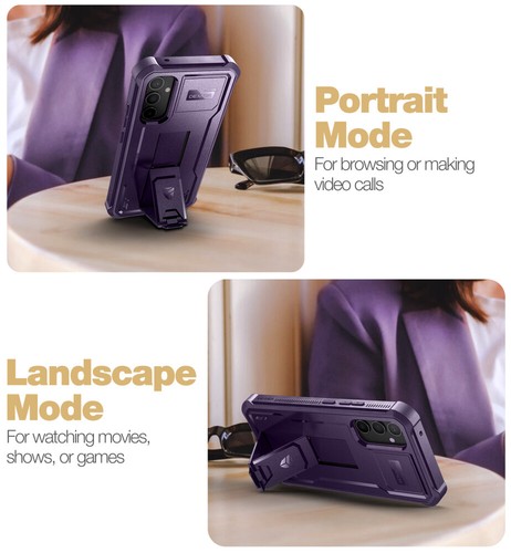 Funda Dexnor Cuerpo Completo Antigolpes para Samsung Galaxy A54 Soporte Incorporado - Imagen 59 de 60