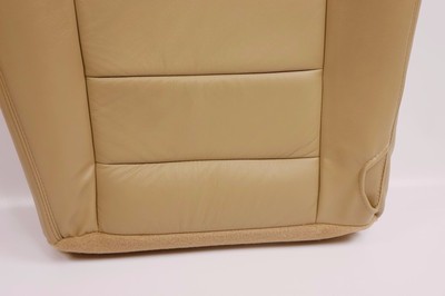 2002 03 04 2005 Ford F250 F350 Lariat Driver Bottom Seat Cover Tan Color Vinyl