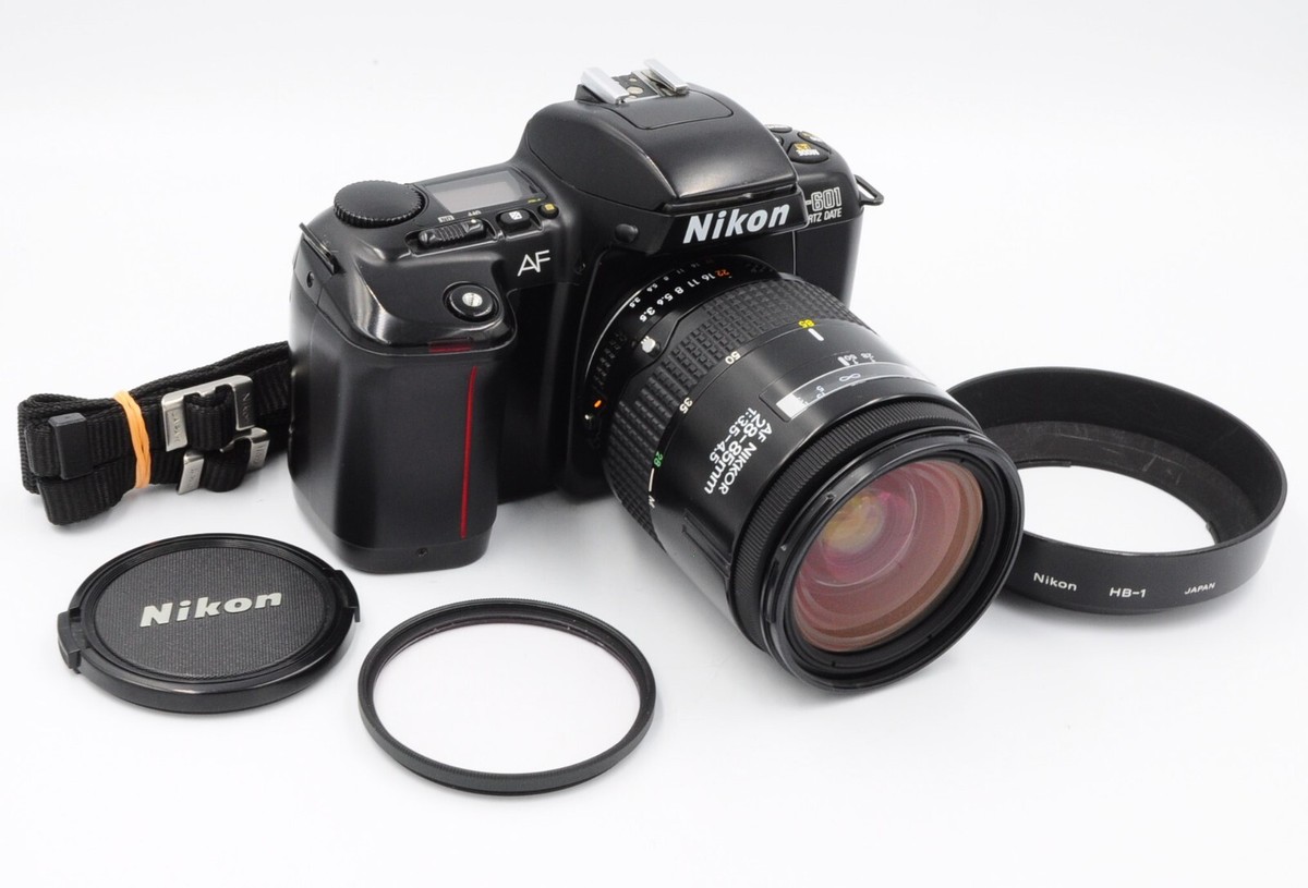 EXC+5 Nikon F601 QD Film Camera with AF 28-85mm f3.5-4.5 Lens