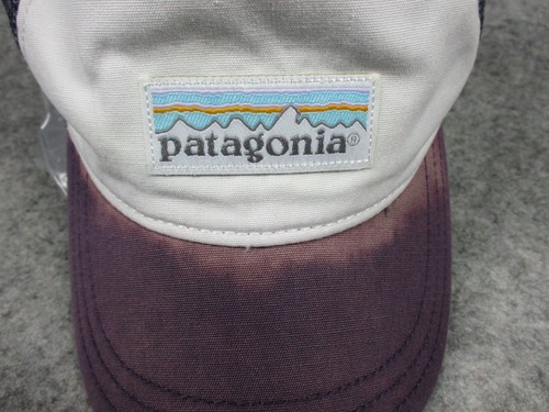 Patagonia Truckermütze Herren Medium weiß Baumwolle Damen lila Strapback Netz Logo - Bild 10 von 15