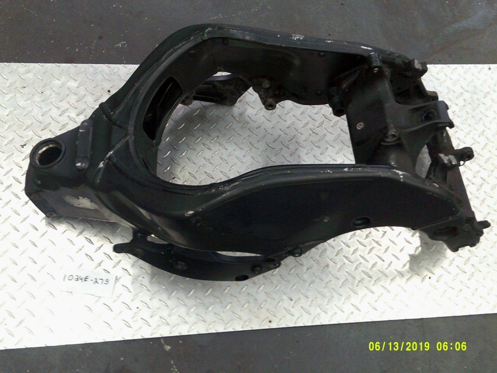 06 07 ZX ZX10 ZX10R FRAME MAINFRAME CHASSIS SLVG eBay