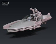 Mercenary speeder - SEB Miniatures Legion compatible - 3D printed