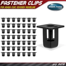 50Pcs Used with M4.8 (#10) Screw Rear Bumper Screw Grommet Fasteners for Honda