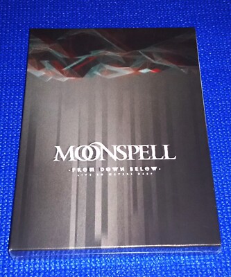 MOONSPELL, From Down Below, 2 DVD + Blu-Ray + CD, SEALED, 2022