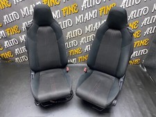 2017 Mazda Mx-5 Miata Club Passenger Right And Driver Left Cloth Seats 2017 Mazda Mx-5 Miata Club Passenger Right And Driver Left Cloth Seats