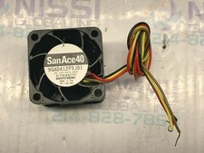 Sanyo-Denki 9GA0412P3J01San Ace 40 DC Fan Axial Ball Bearing DC 12V 0.49A