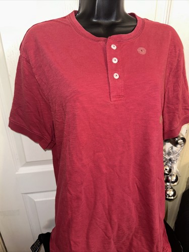 Aeropostale T-Shirt NWT Large Red Tone Short Sleeve Men's Casual Pull Over - Picture 8 of 13