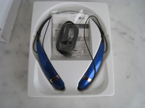 LG Tone Pro HBS-760 Blue Wireless Headset Earphones Headphones - New Open Box - 第 2/5 張圖片