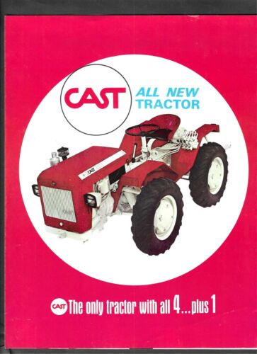 Early 1970s CAST Tractor Brochure 6 pgs