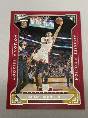 2023-24 Panini Photogenic Rookies in Motion Jaime Jaquez Jr. RC